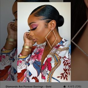 FashionNova Diamonds Are Forever Earrings